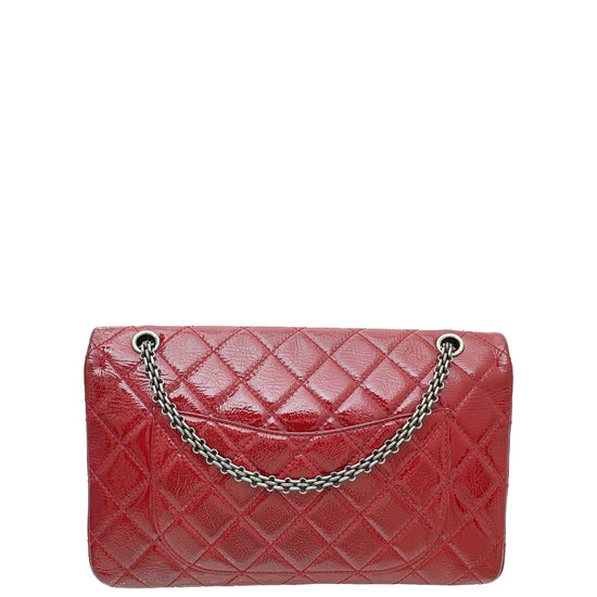 Chanel Dark Red 2.55 Reissue Double Flap 227 Bag