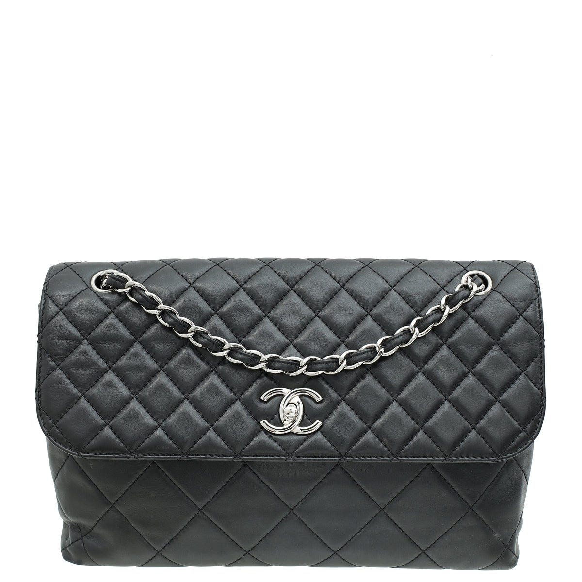Chanel Black CC In-The-Business Flap Bag-Chanel-THE CLOSET
