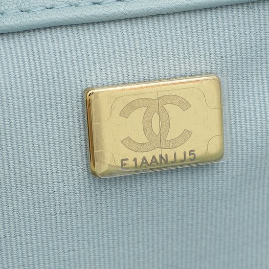 Chanel Light Blue 19 Flap Bag