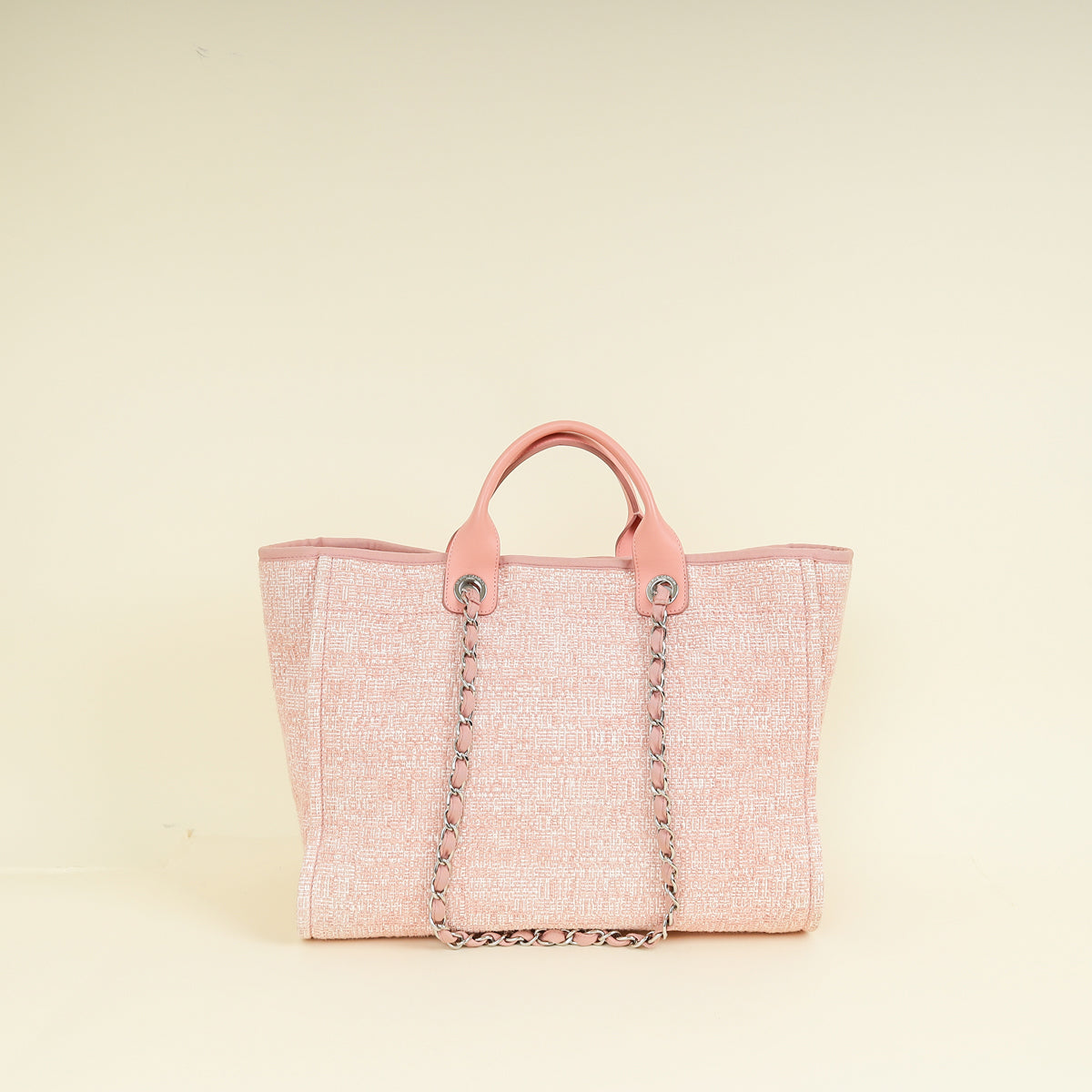 Chanel Pink Deauville Tote Bag – THE CLOSET