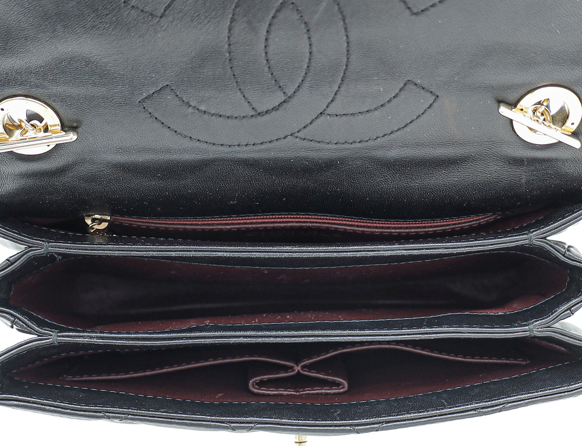 Chanel Black CC Trendy Top Handle Small Bag