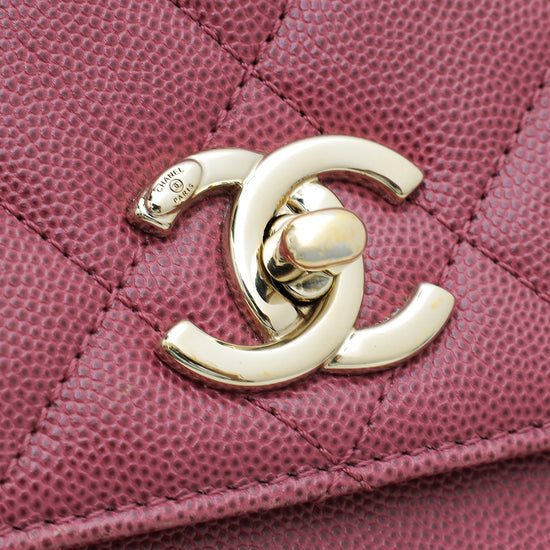 Chanel Mauve CC Business Affinity Small Bag