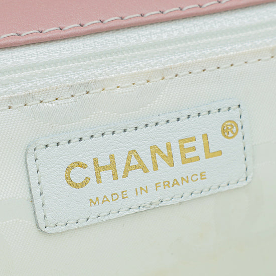 Chanel Pink CC Ultra Stitchs Flap Bag