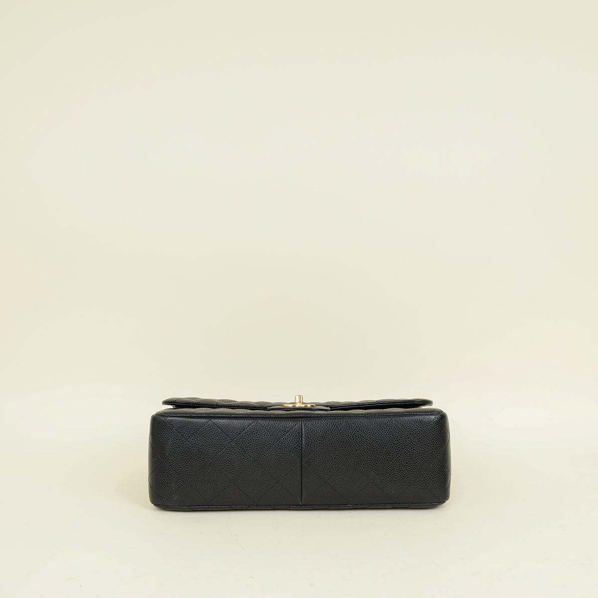 Chanel Black CC Classic Double Flap Jumbo Bag