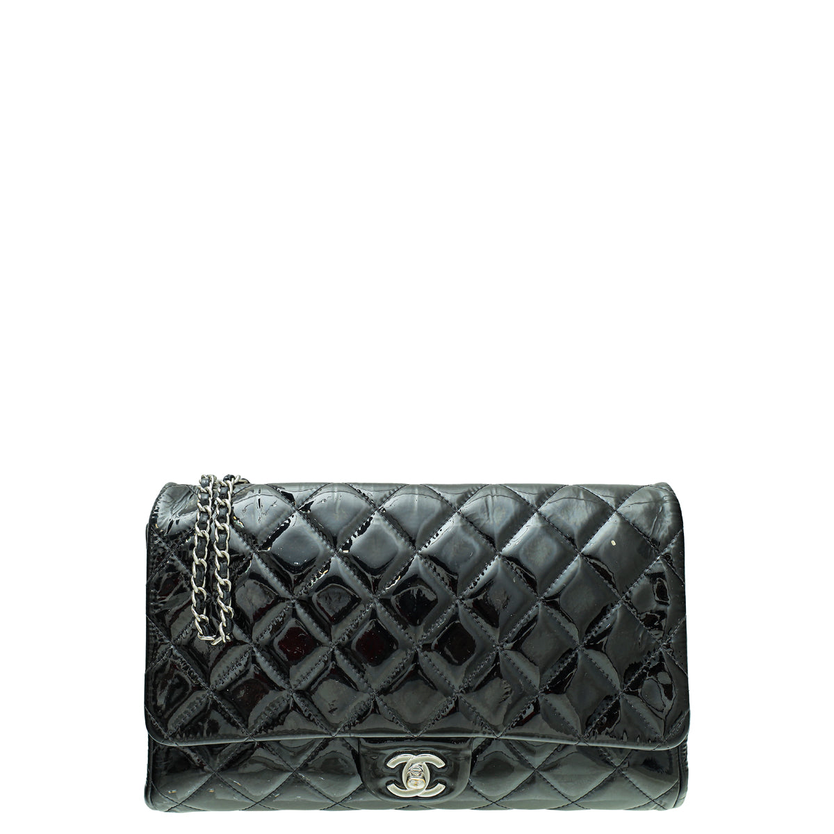 Chanel Black CC Classic Chain Clutch