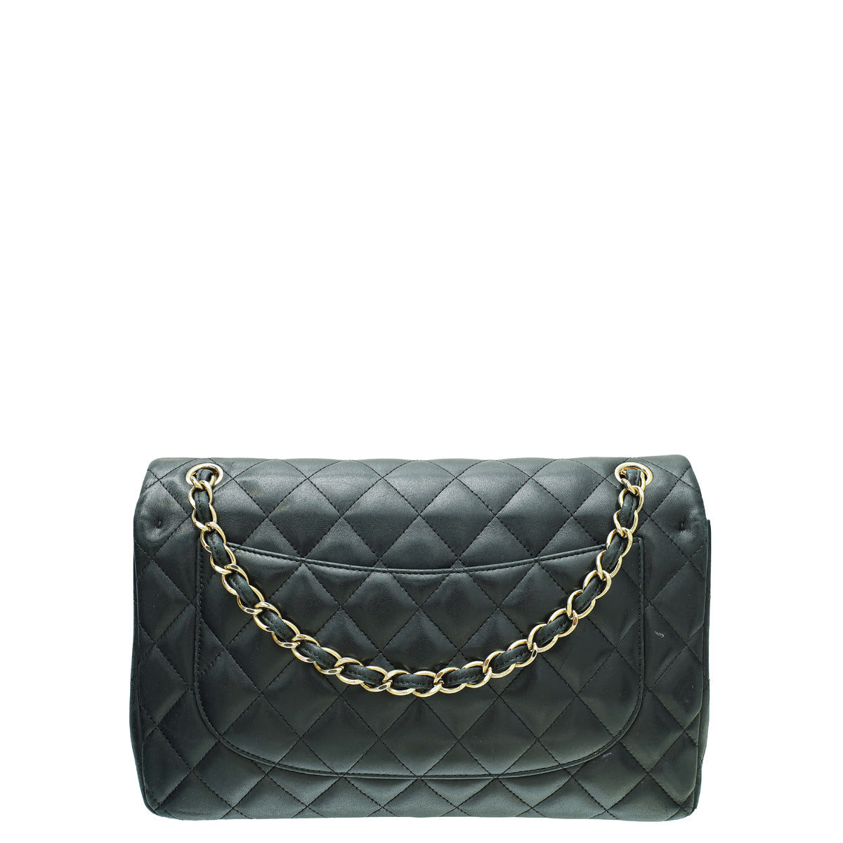Chanel Black CC Classic Double Flap Jumbo Bag-Chanel-THE CLOSET