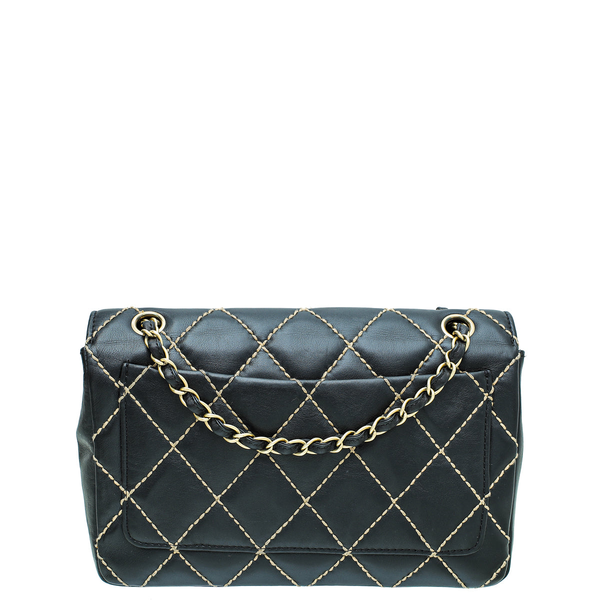 chanel wild stitch purse