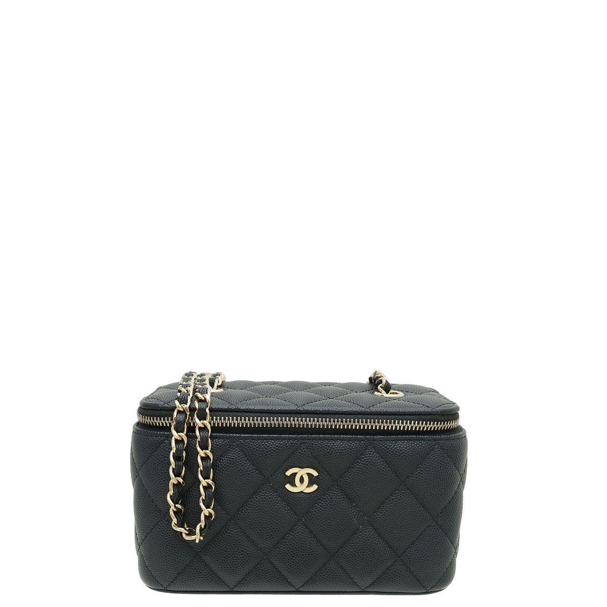 Chanel Black CC Vanity Small Crossbody Bag