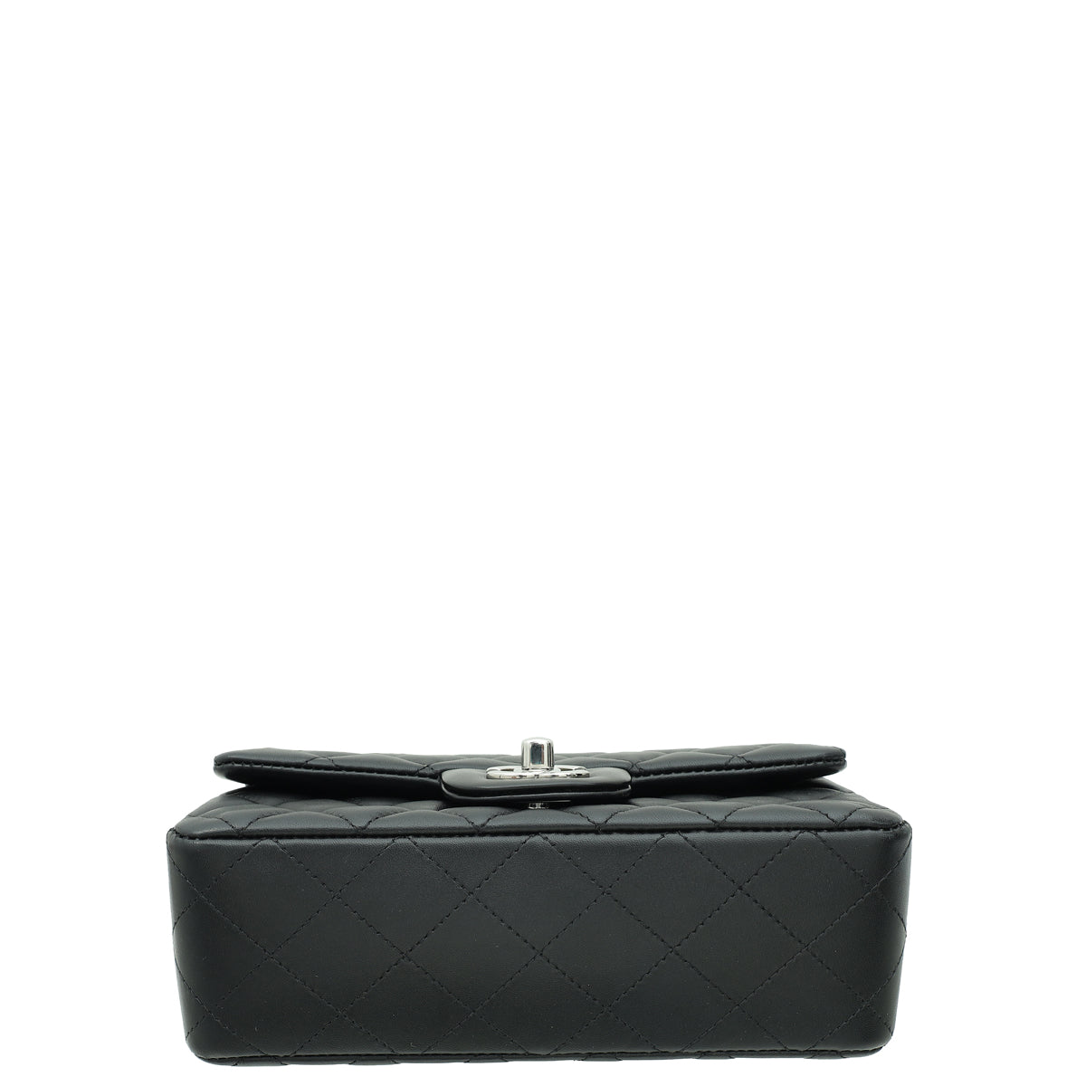 Chanel Black CC Classic Mini Rectangular Flap Bag