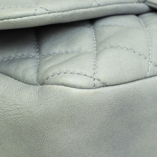 Chanel Grey CC Soft Flap Bag
