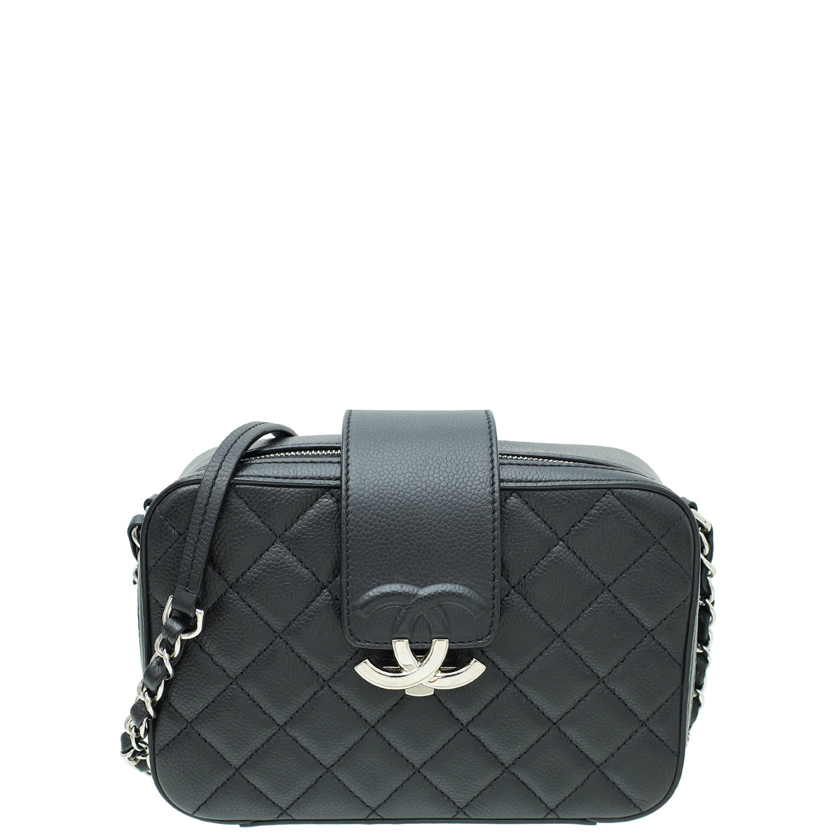 Chanel Black CC CC Box Camera Small Bag-Chanel-THE CLOSET