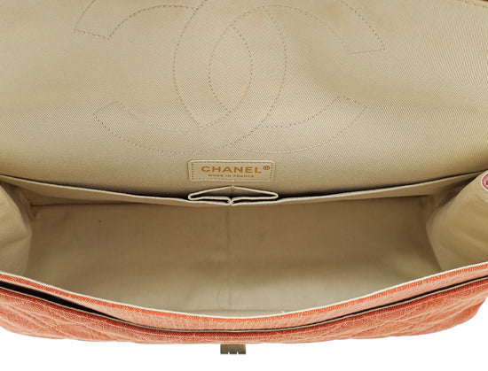 Chanel Tricolor Jersey 2.55 Reissue 228 Flap Bag