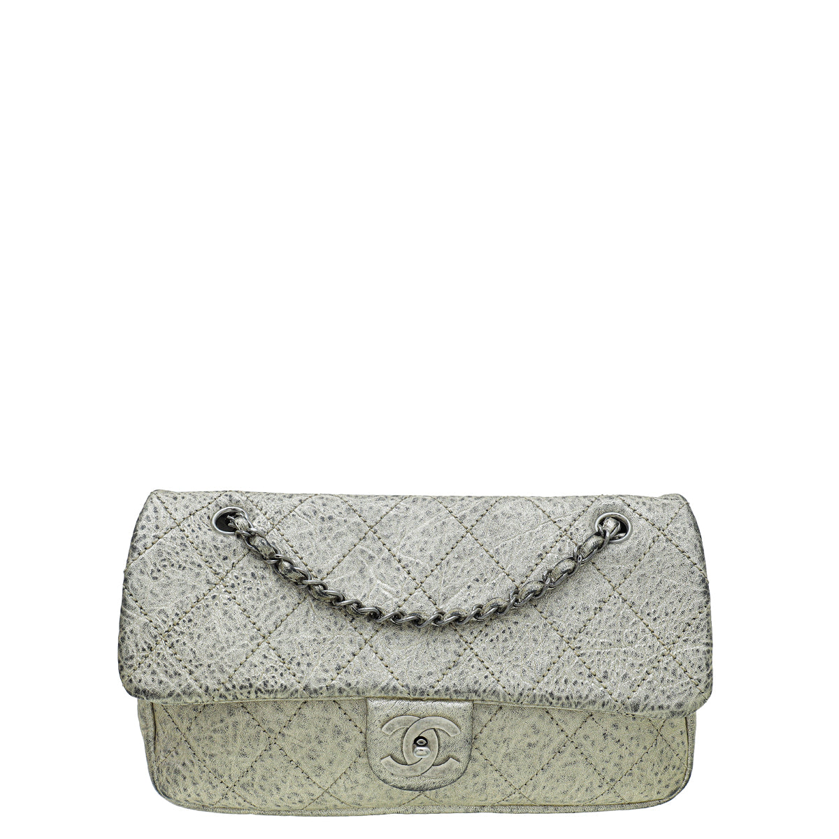 Chanel Metallic Champaign Le Marais Ligne Flap Bag-Chanel-THE CLOSET