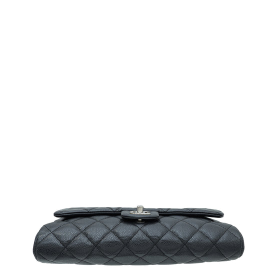 Chanel Black Flap Clutch Bag