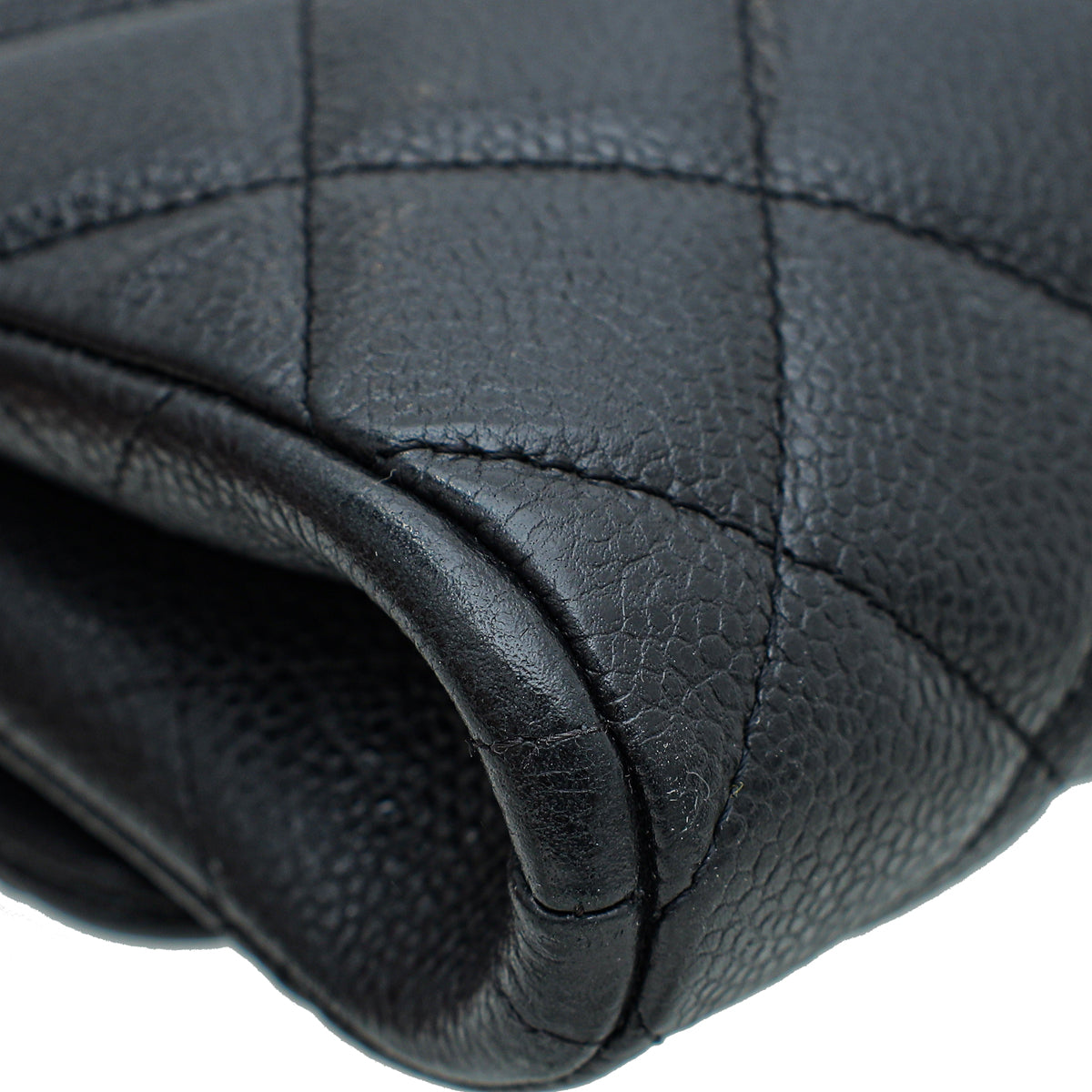 Chanel Black Flap Clutch Bag – The Closet