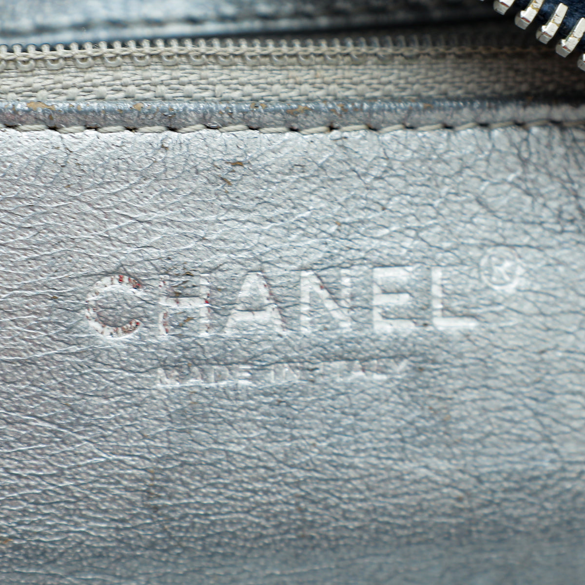 Chanel Navy Blue CC  Bowler Luxury Ligne Bag