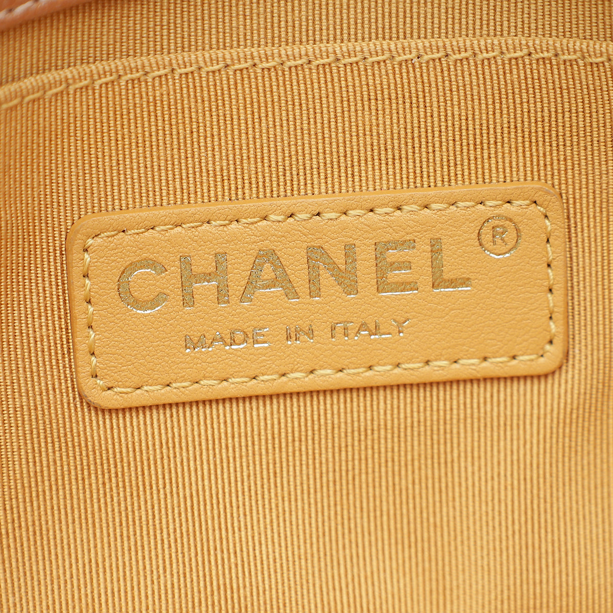 Chanel Metallic Rose Gold Le Boy Small Bag