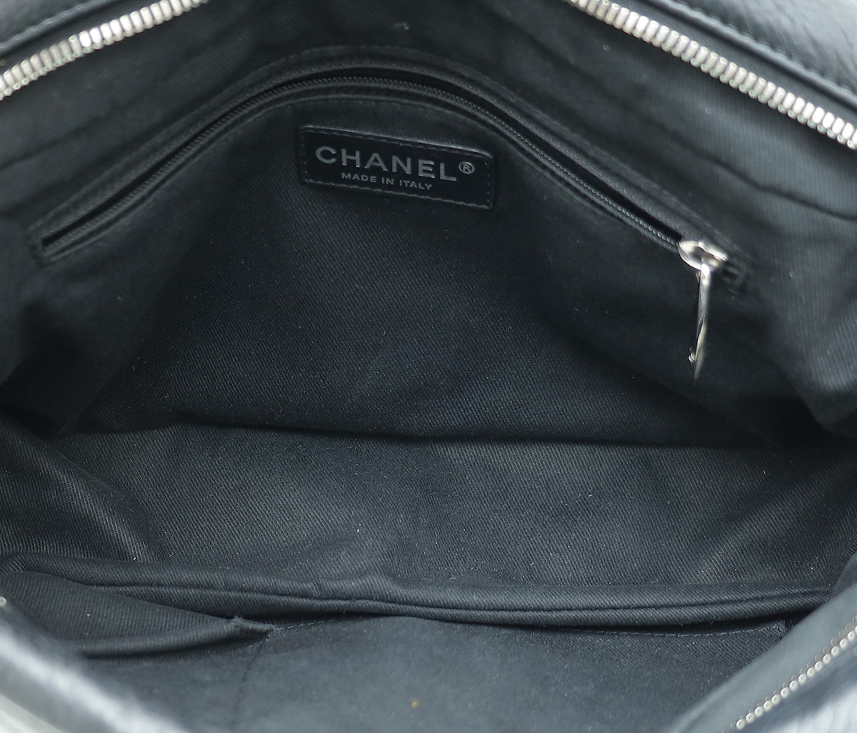Chanel Black CC Soft Easy Flap Bag