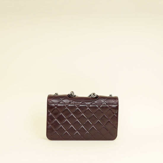 Chanel Burgundy Perfect Edge Flap Medium Bag