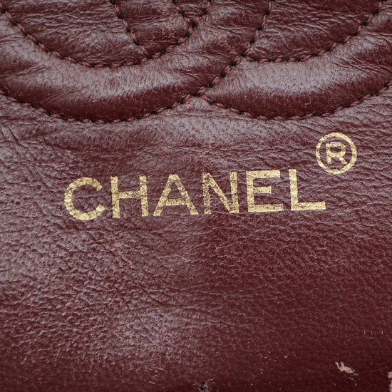 Chanel Black Vintage CC Classic Double Flap Small Bag
