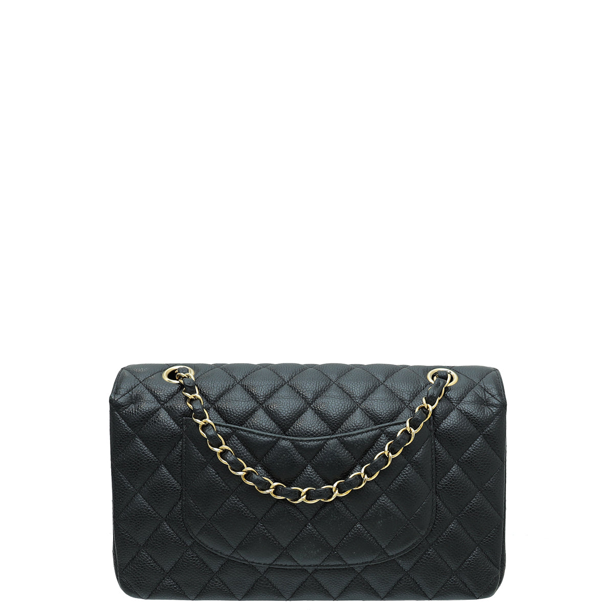 Chanel Black CC Classic Double Flap Medium Bag-Chanel-THE CLOSET