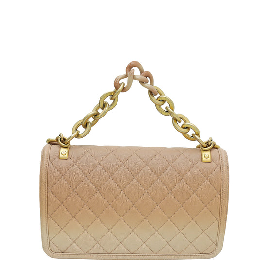 Chanel Ombre Blush CC Sunset On The Sea Flap Bag