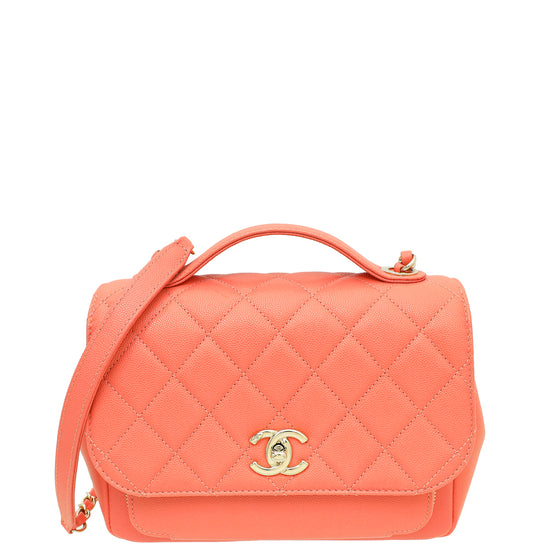 Chanel Coral Business Affinity Small Flap Bag