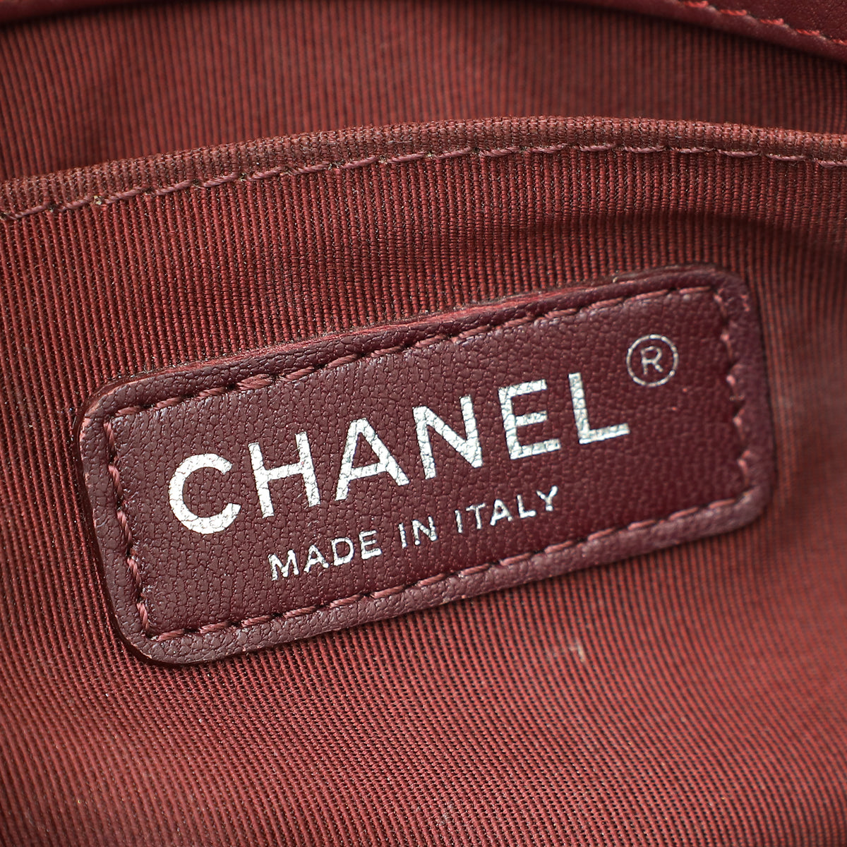 Chanel Burgundy Velvet Le Boy Small Flap Bag