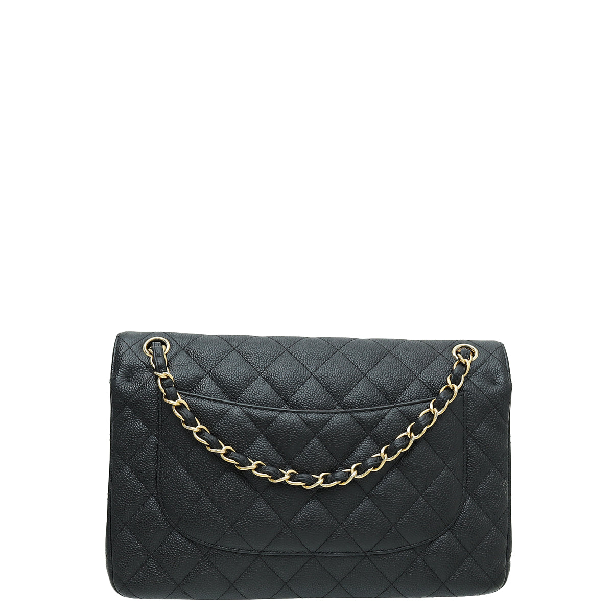 Chanel Black CC Double Flap Jumbo Bag-Chanel-THE CLOSET