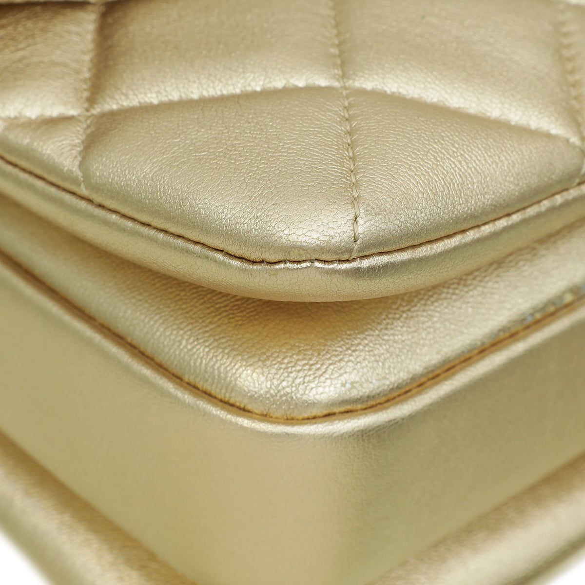 Chanel Metallic Gold CC Trendy Flap Bag