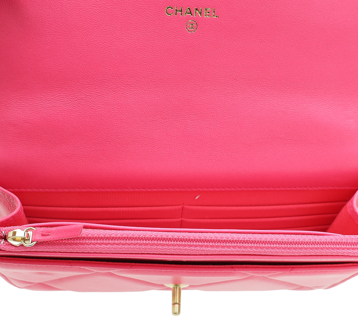 Chanel Hot Pink 19 Wallet on Chain