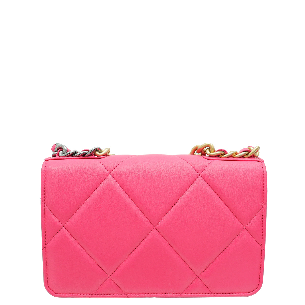 Chanel Hot Pink 19 Wallet on Chain