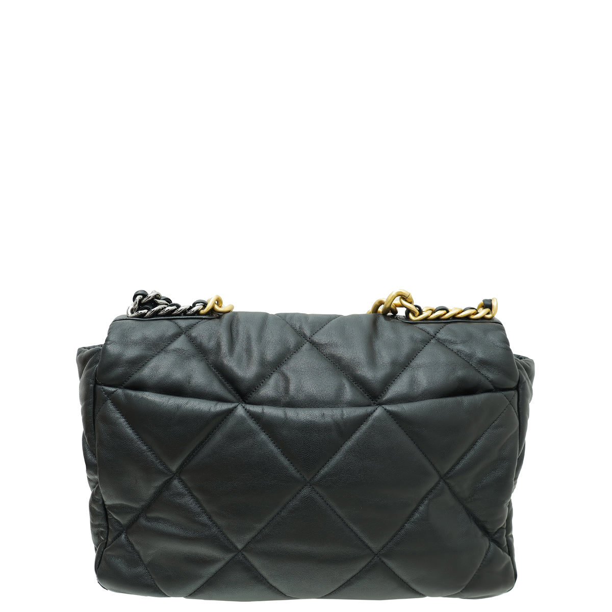 Chanel Black CC 19 Maxi Flap Bag-Chanel-THE CLOSET