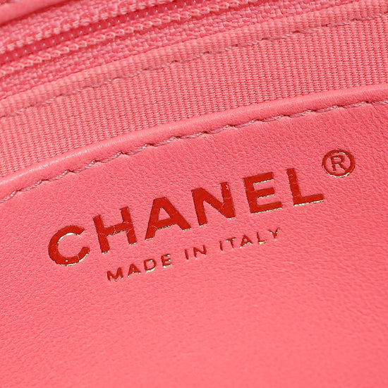 Chanel Pink Funky Town Flap Bag