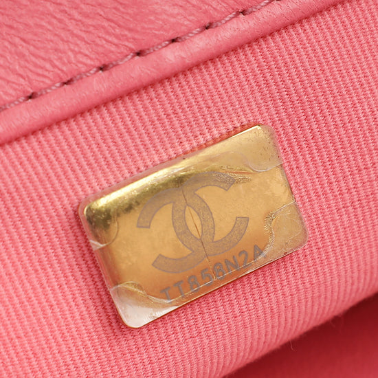 Chanel Pink Funky Town Flap Bag