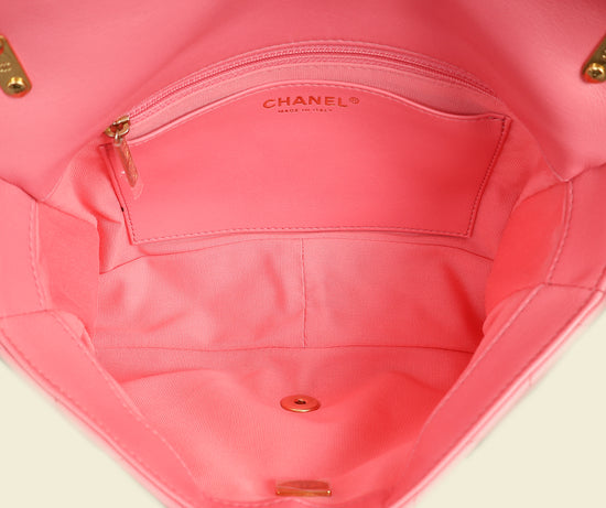 Chanel Pink Funky Town Flap Bag