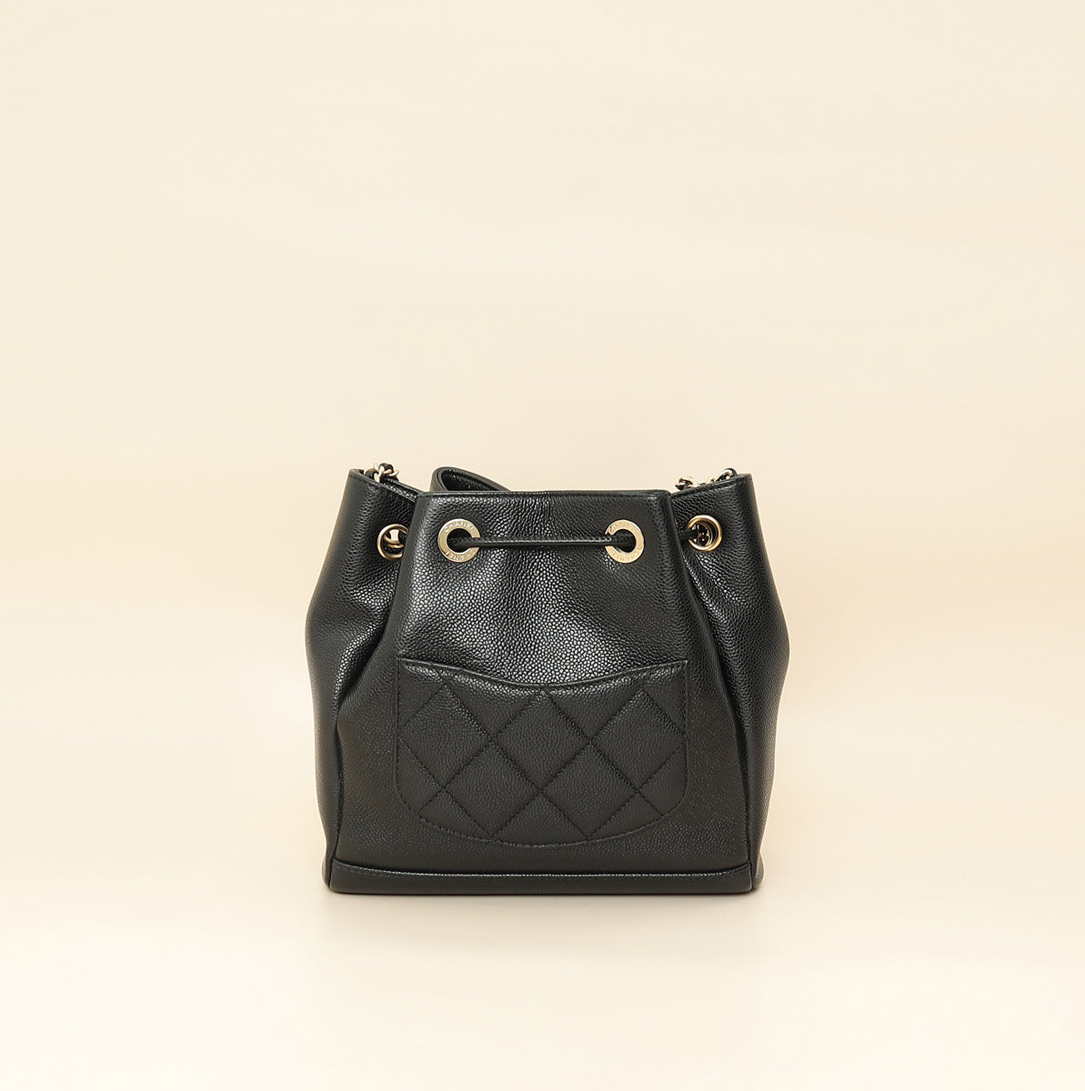 Chanel Black CC Business Affinity Bucket Bag-Chanel-THE CLOSET