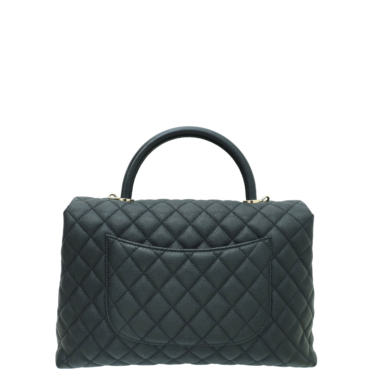 Chanel Black CC Coco Handle Medium Bag-Chanel-THE CLOSET