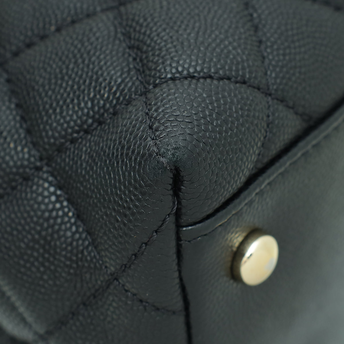 Chanel Black CC Coco Handle Medium Bag