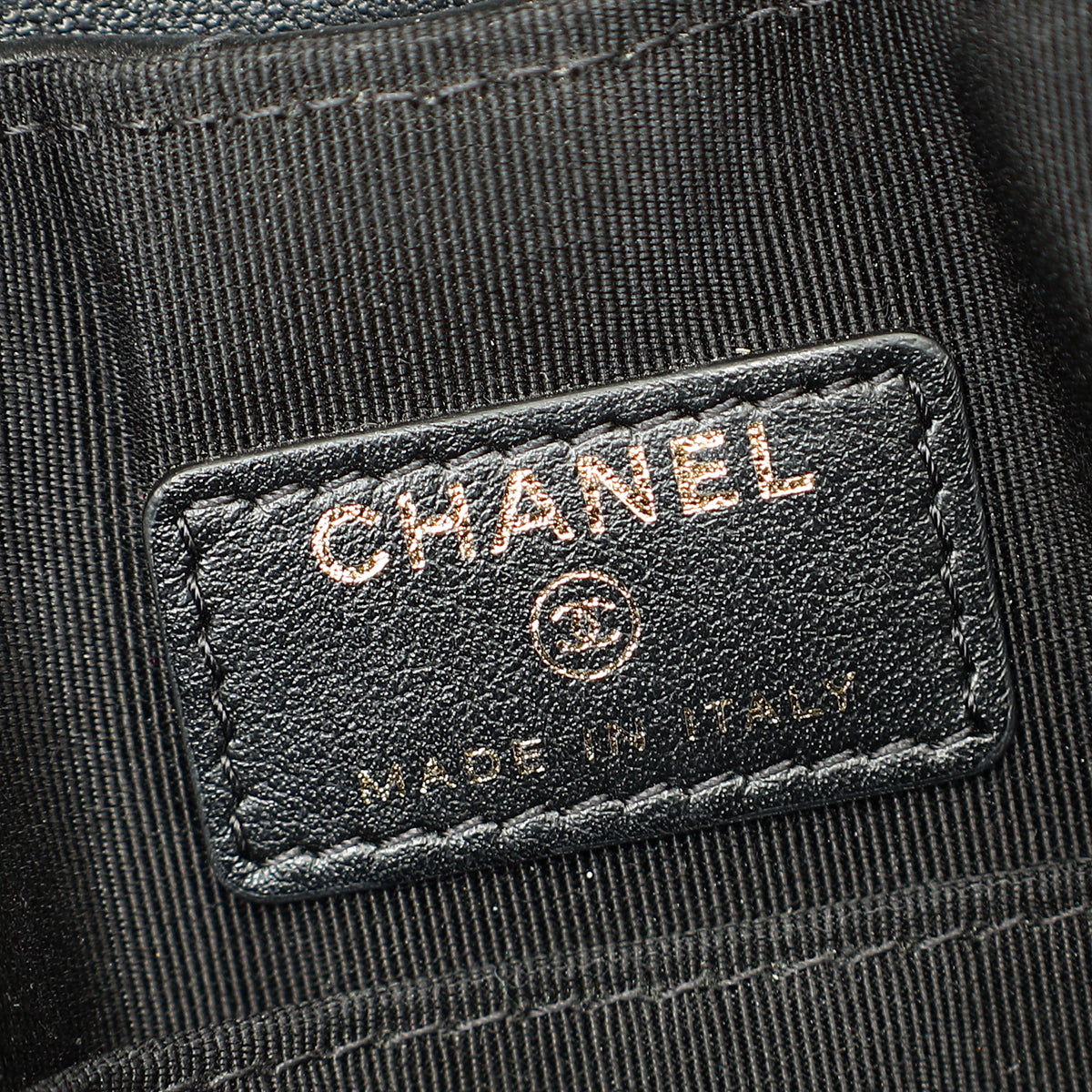 Chanel Black CC Button Chevron Flap Clutch-Chanel-THE CLOSET