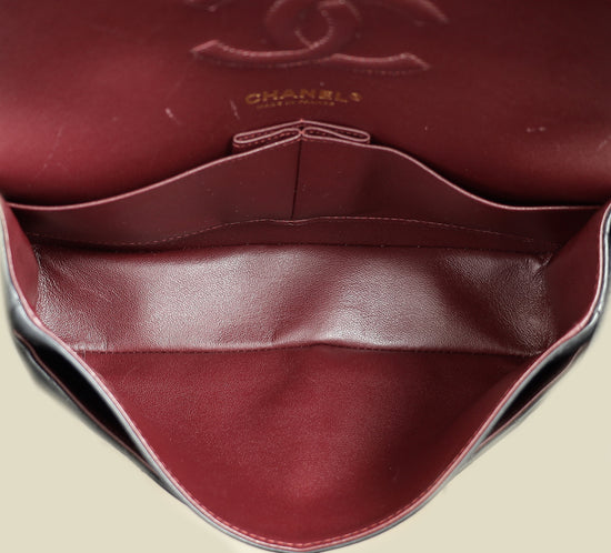 Chanel Black CC Classic 11.12 Double Flap Medium Bag