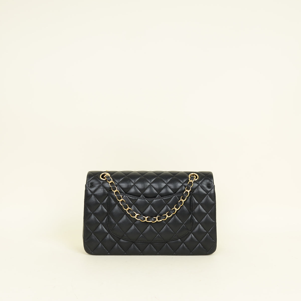 Chanel Black CC Classic 11.12 Double Flap Medium Bag
