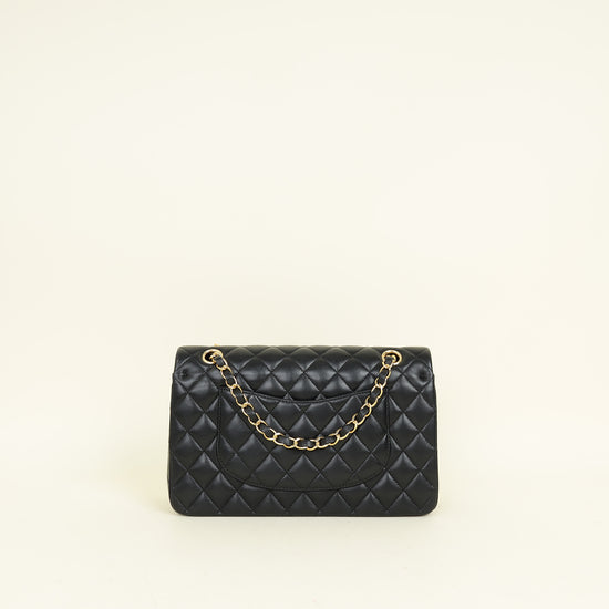 Chanel Black CC Classic 11.12 Double Flap Medium Bag