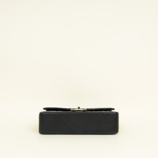 Chanel Black CC Classic 11.12 Double Flap Medium Bag