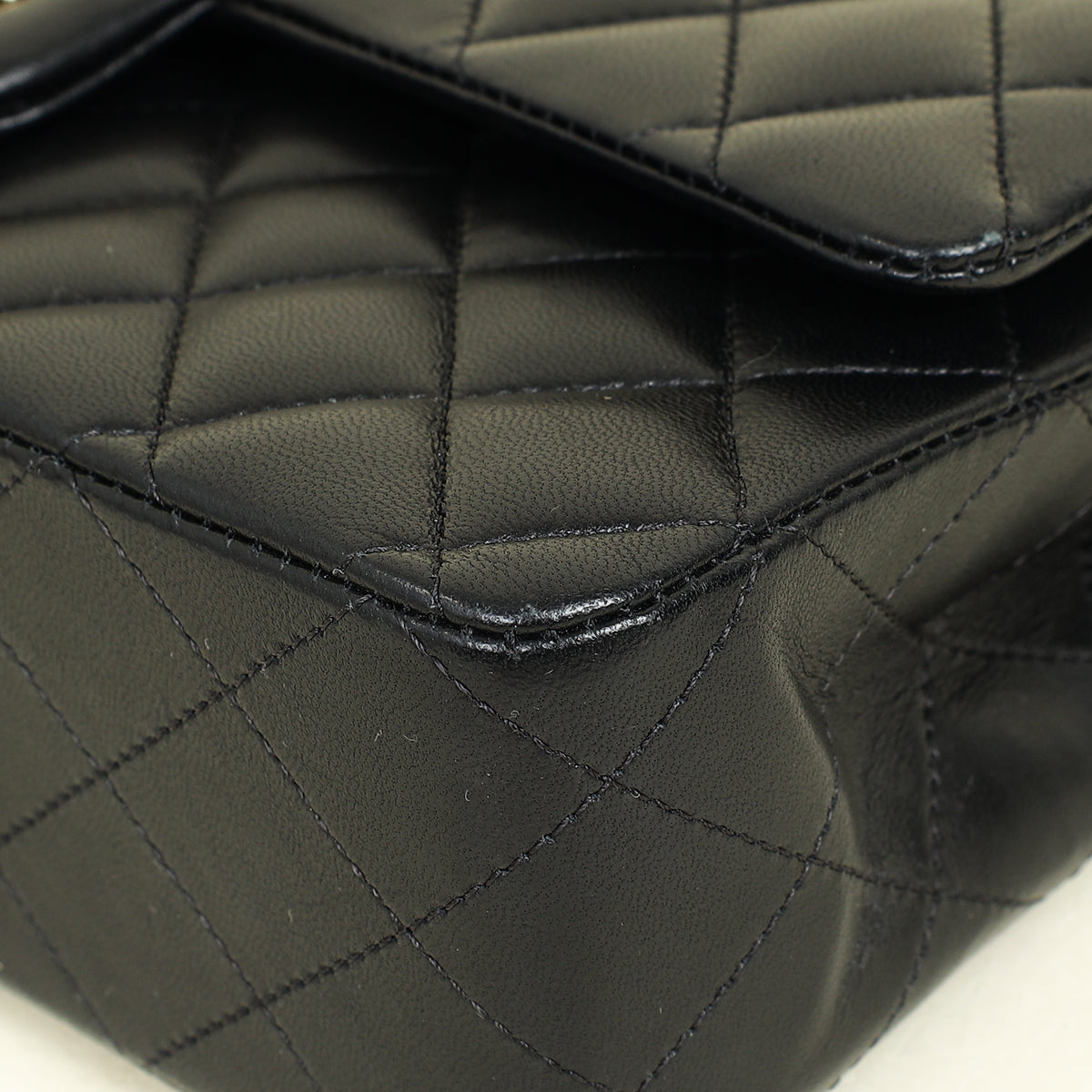 Chanel Black CC Classic 11.12 Double Flap Medium Bag