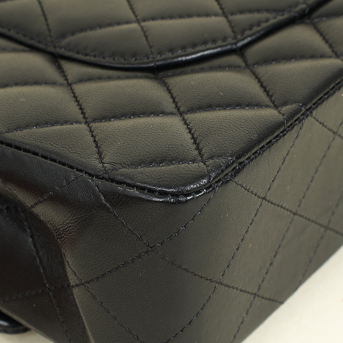 Chanel Black CC Classic 11.12 Double Flap Medium Bag