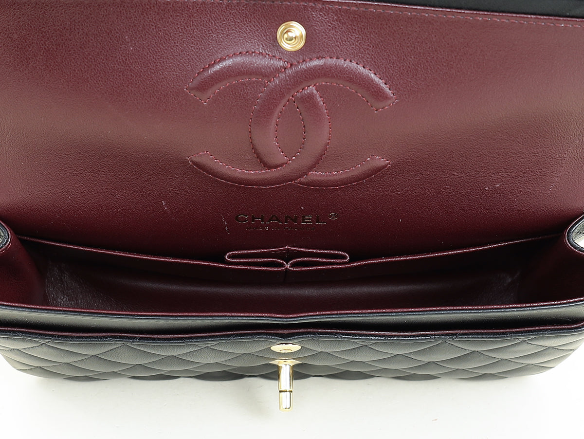 Chanel Black CC Classic 11.12 Double Flap Medium Bag