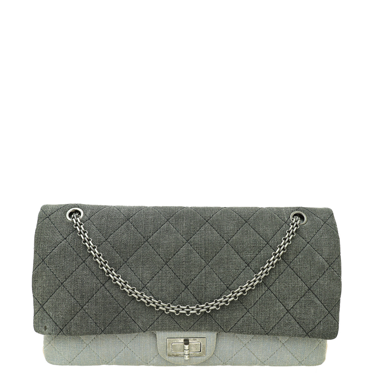 Chanel Multicolor 2.55 Reissue Denim Double Flap 228 Bag-Chanel-THE CLOSET
