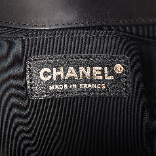 Chanel Black Le Boy Woven Small Bag-Chanel-THE CLOSET