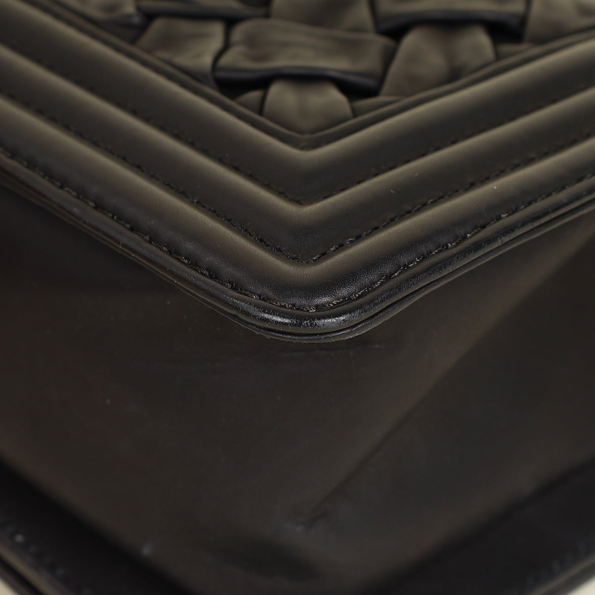 Chanel Black Le Boy Woven Small Bag-Chanel-THE CLOSET